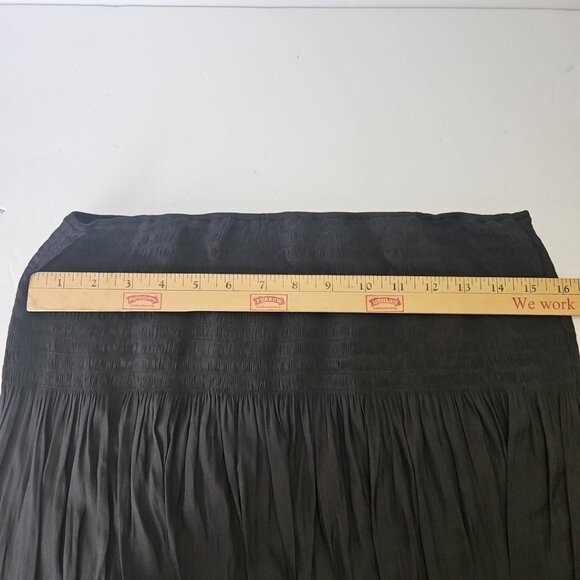 Daisy Fuentes Strapless Black Dress Size XL Bandeau Tube Beachy Sundress Classic - Picture 4 of 6